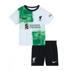 Liverpool Dětské Venkovní dres komplet 2023-24 Krátký Rukáv (+ trenýrky)
